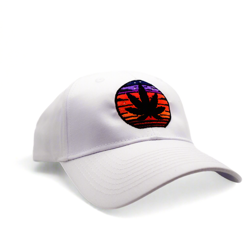 Dusk White Baseball Cap